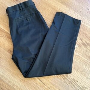 Men's Size 34x30 Savane Charcoal Gray Trousers Dress GUC